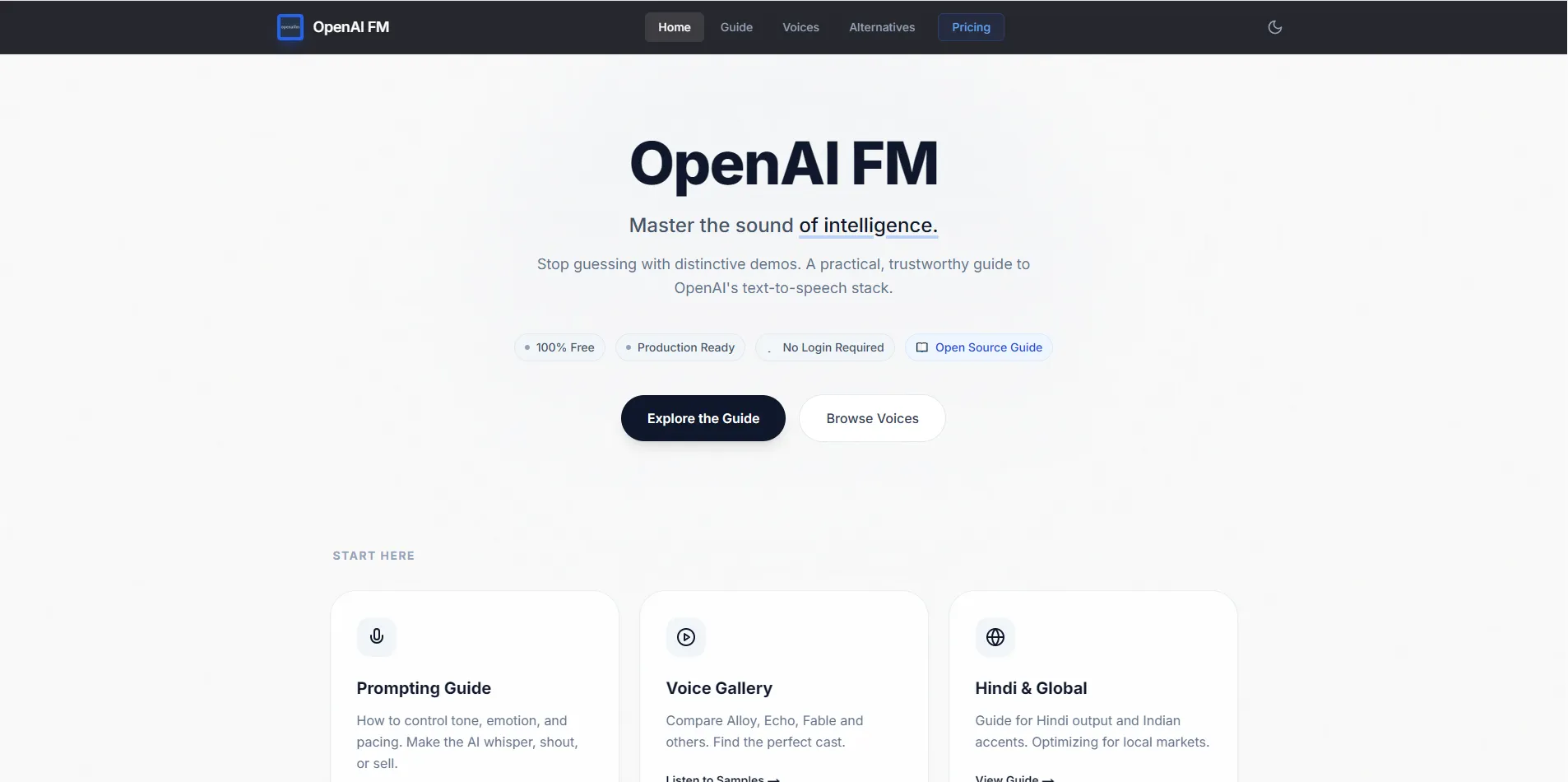 OpenAI FM preview