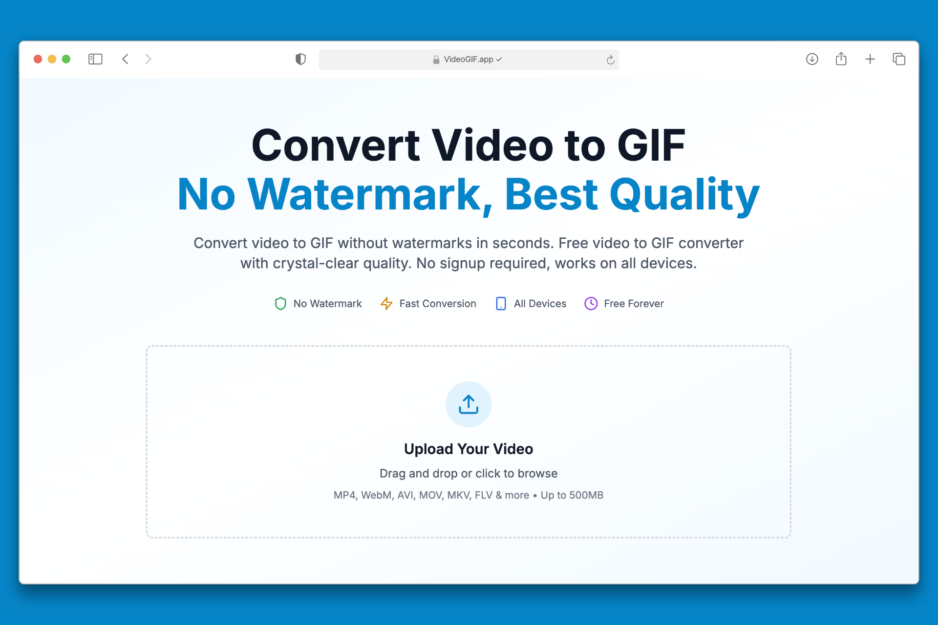 VideoGIF.app - Video to GIF Converter screenshot 4 of 4