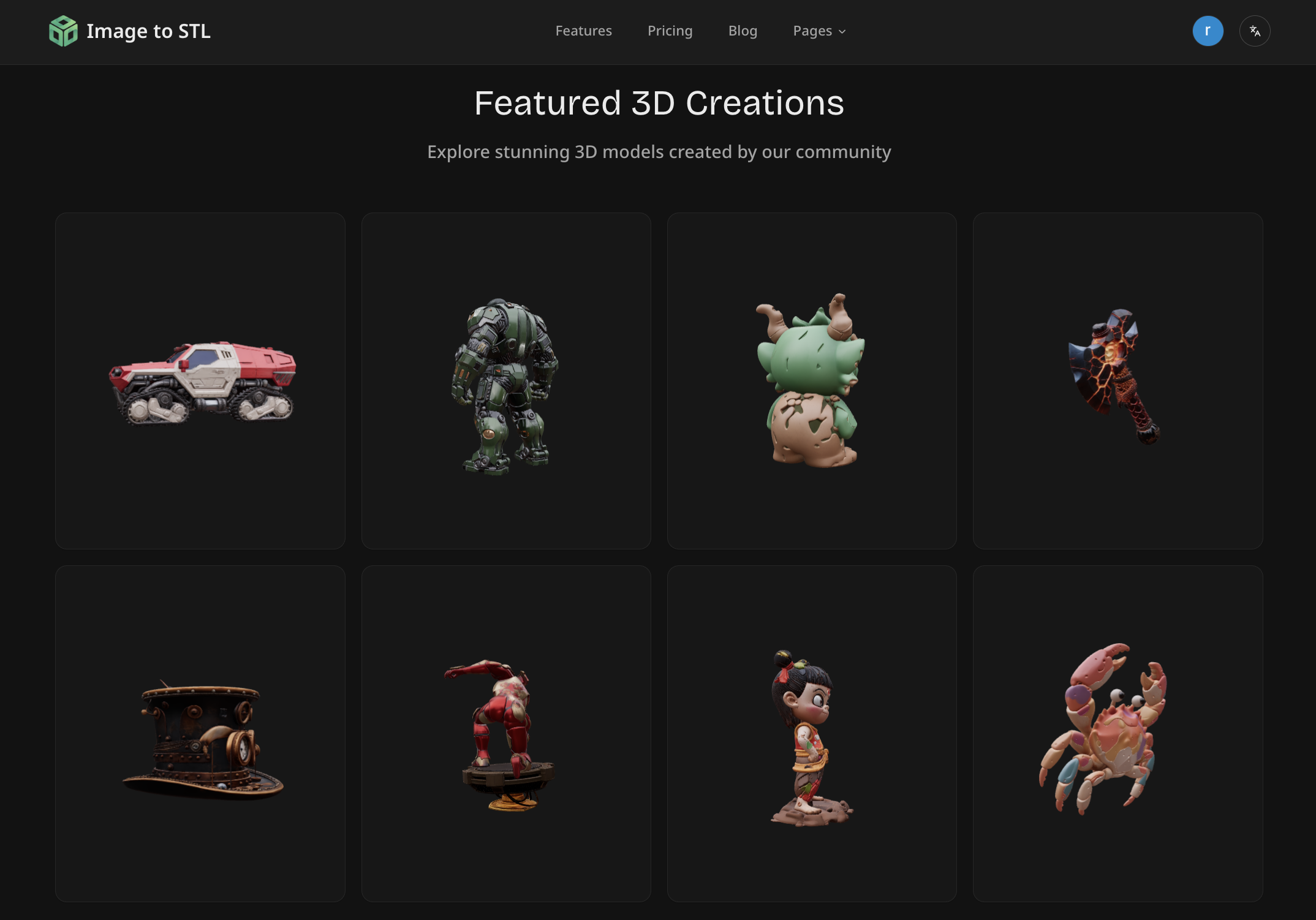 Image to STL screenshot 2 of 3