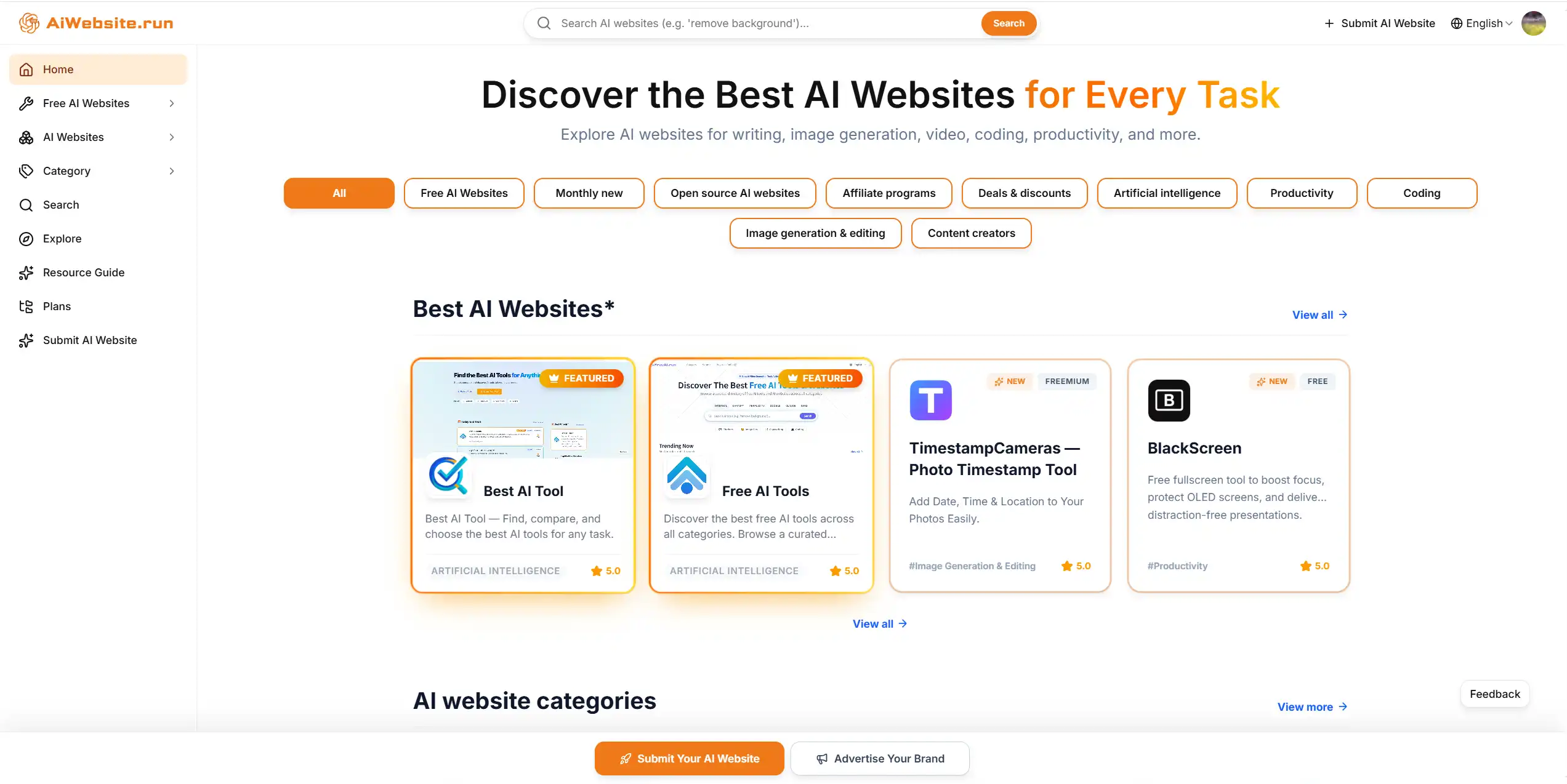 AiWebsite.run preview