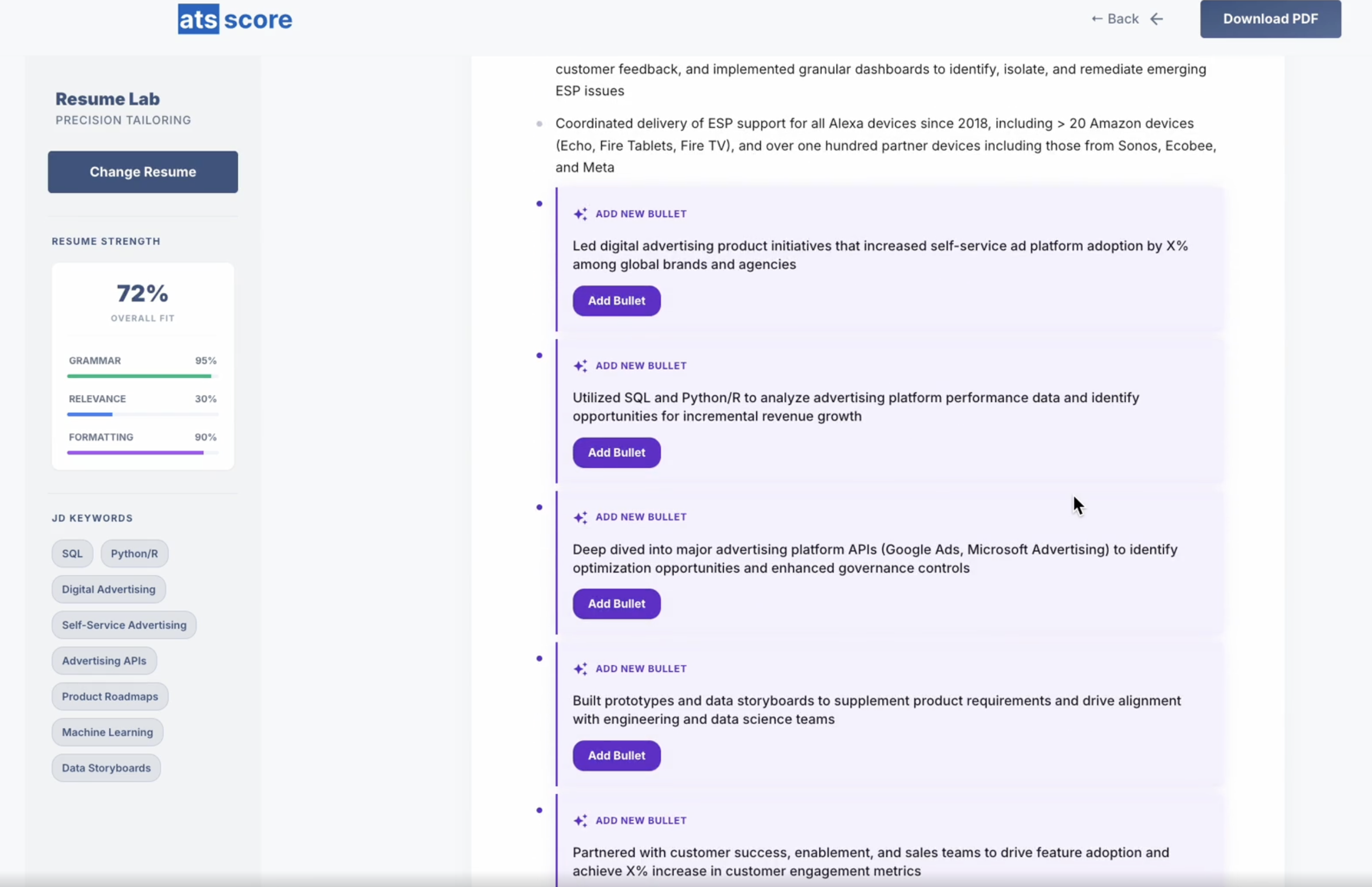 ATSScores screenshot 2 of 2