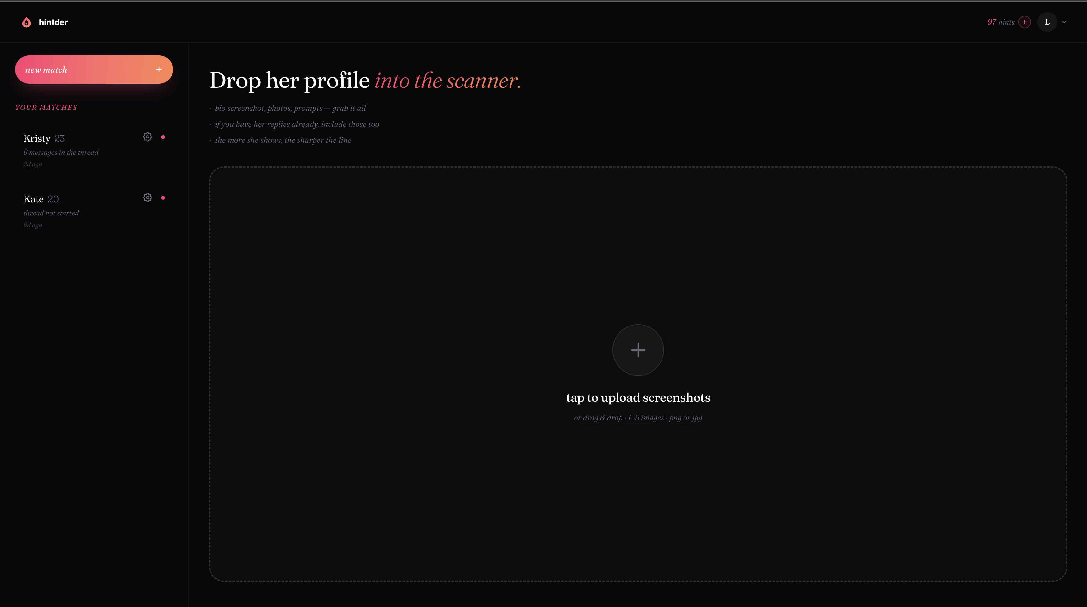 Hintder AI screenshot 2 of 4