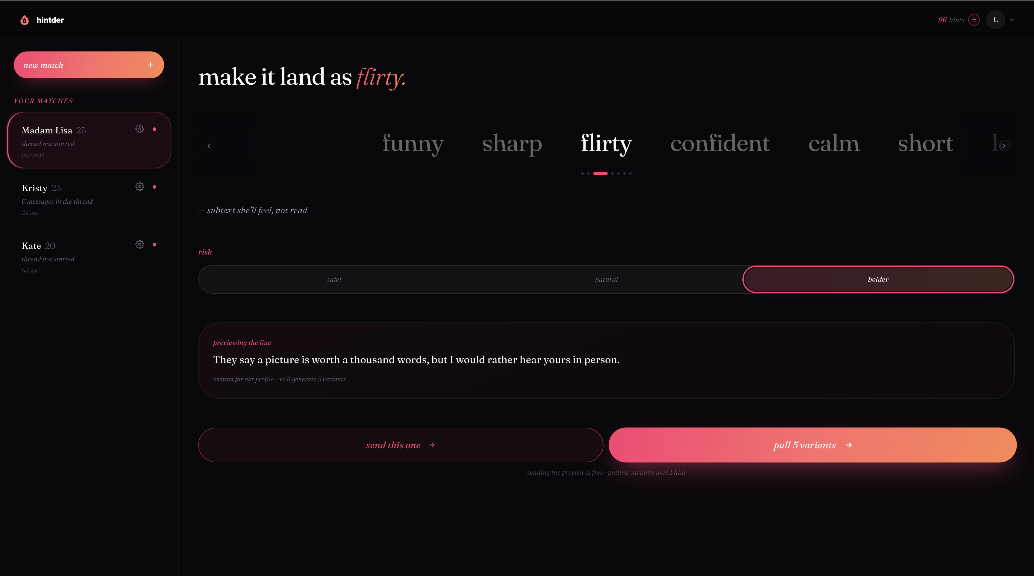 Hintder AI screenshot 4 of 4