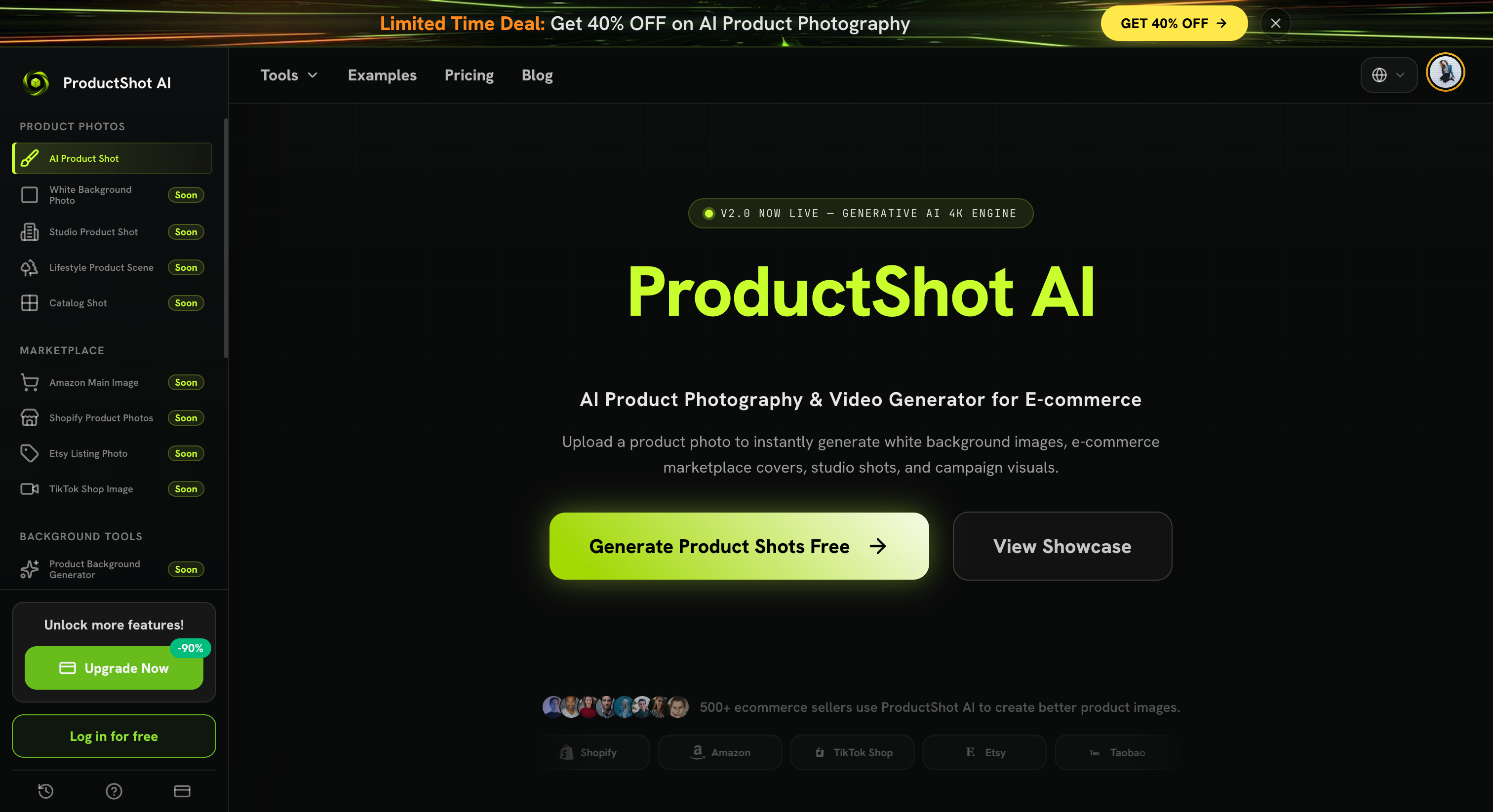 ProductShot AI screenshot