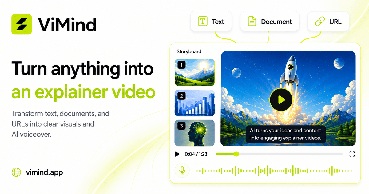 ViMind screenshot